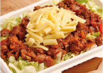 十勝産豚ひき肉のタコライス